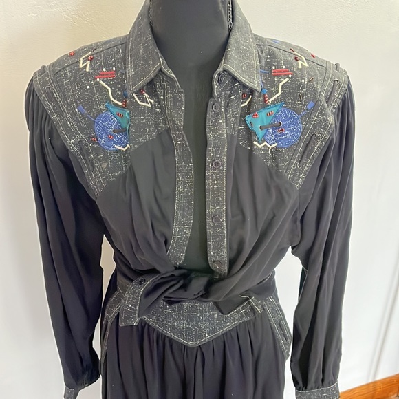 Marc D’alcy Vintage 80’s Western Skirt Set - Picture 2 of 13